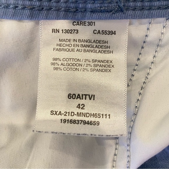 Wrangler men's size 42 blue relaxed fit cargo shorts - Picture 7 of 8